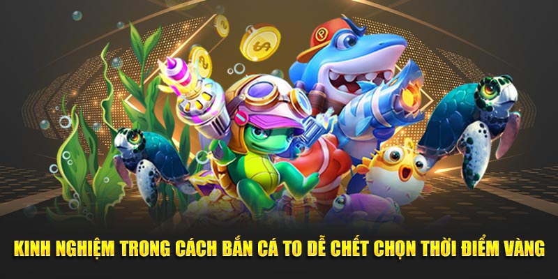 Kinh nghiệm trong cách bắn cá to dễ chết chọn thời điểm vàng